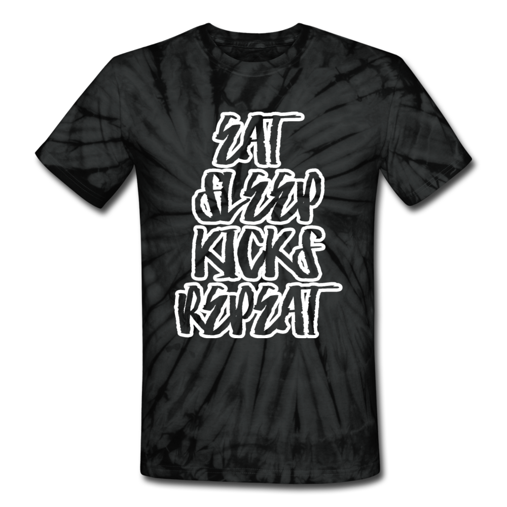 Eat Sleep Kicks Tie Dye T-Shirts